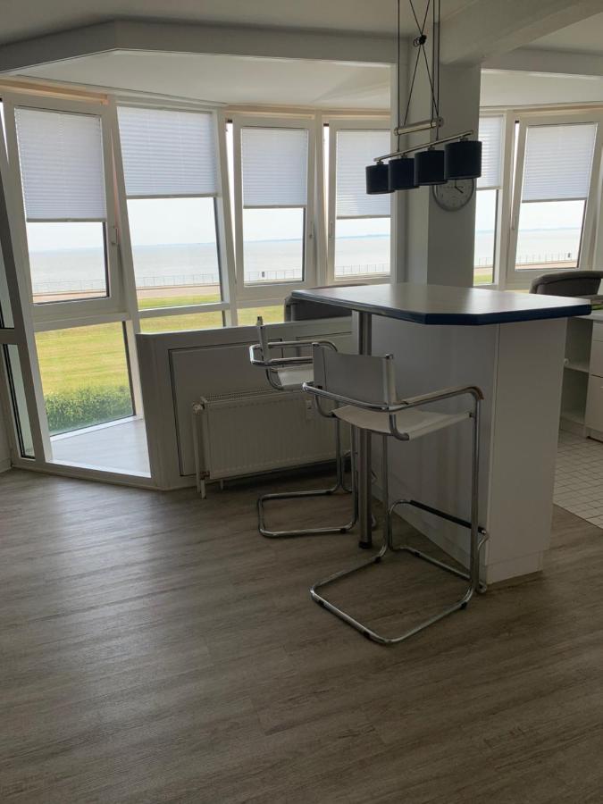 Appartamento Fewo Mit Meerblick - Direktzugang Zur Nordsee Wilhelmshaven Esterno foto