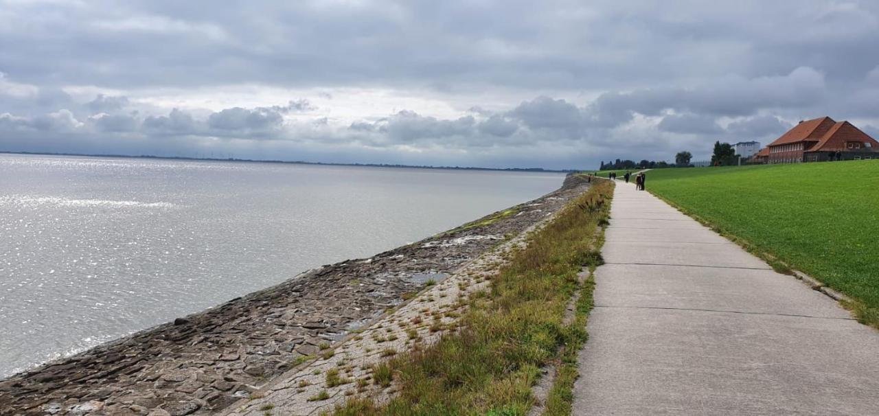 Appartamento Fewo Mit Meerblick - Direktzugang Zur Nordsee Wilhelmshaven Esterno foto