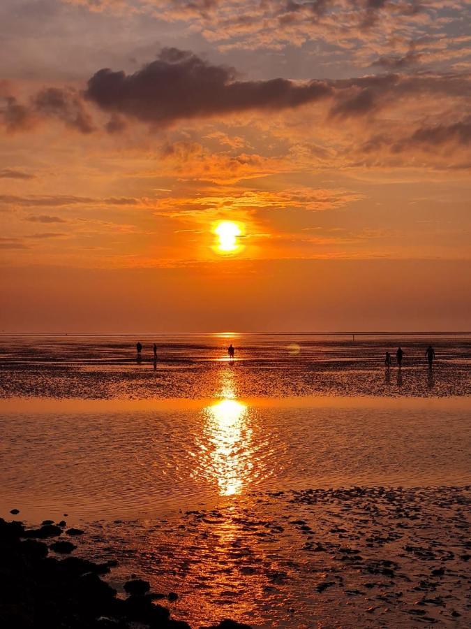 Appartamento Fewo Mit Meerblick - Direktzugang Zur Nordsee Wilhelmshaven Esterno foto