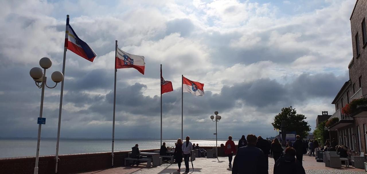 Appartamento Fewo Mit Meerblick - Direktzugang Zur Nordsee Wilhelmshaven Esterno foto
